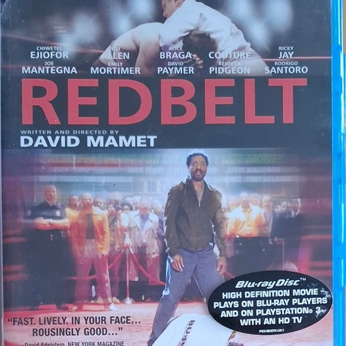 Redbelt Blu-ray used with Greek subtitles, action adventure