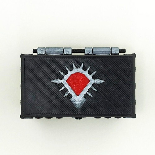 Kingdom Hearts Black Box 3D printed chest new, hand painted