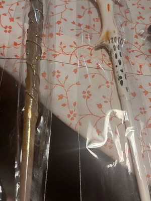 Harry Potter wands new, set of 4 from England