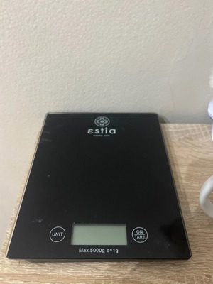 Estia Digital Kitchen Scale like new, 5kg capacity