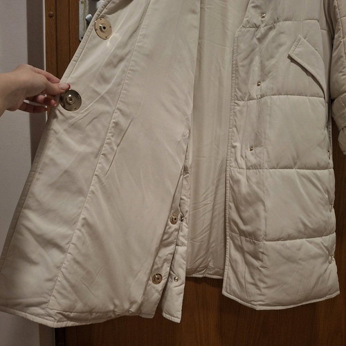 Kocca long beige jacket like new, size M