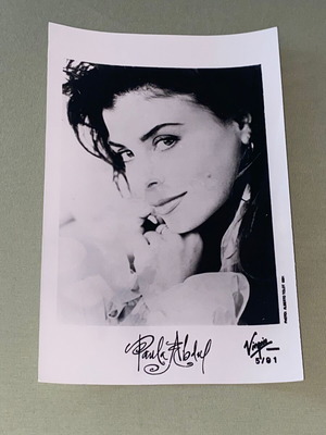 Paula Abdul official promo photo like new, 13x18 cm