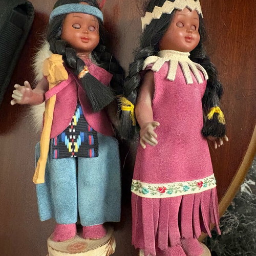 Decorative Indian Dolls Used