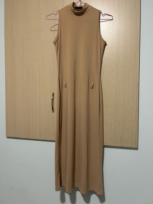 Vintage Lynne dress like new, beige and brown