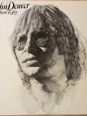 John Denver I Want To Live βινύλιο μεταχειρισμένο, rock