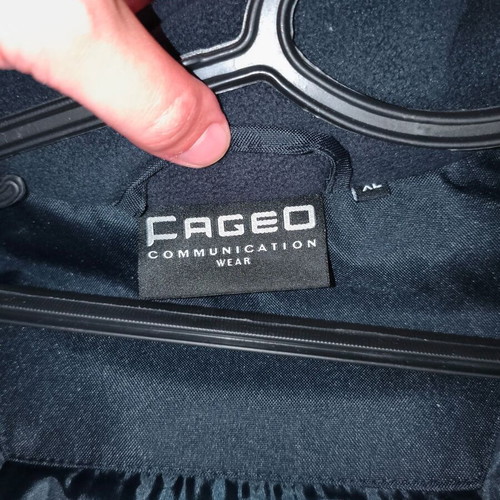 Fageo 609 work jacket blue new with detachable sleeves XL