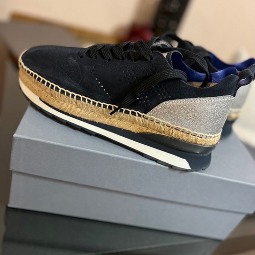 Hogan Rebel espadrilles dark blue size 38 like new