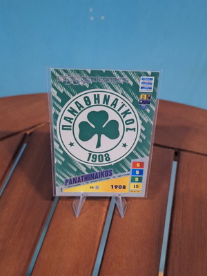 Panathinaikos Club Badge Card 2024 like new