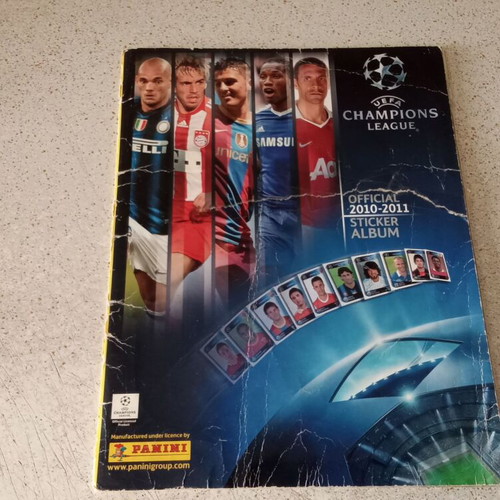 Panini album 2018 used with 120 stuck stickers