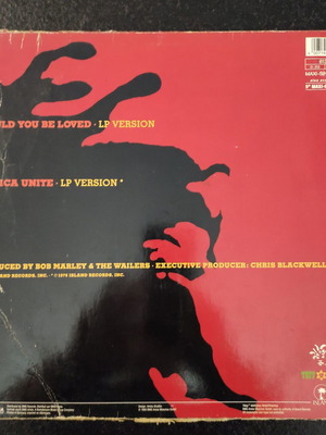 Bob Marley & The Wailers Could You Be Loved 12″ Maxi‑Single μεταχειρισμένο, Germany pressing 1990
