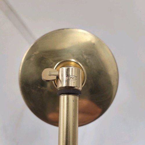 Høvik LUS brass swing wall lamp used