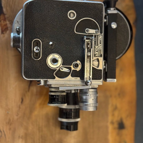 Bolex Paillard H16 16mm film camera used with 3 lenses