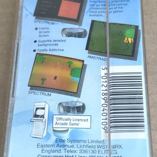 Commando (Encore) Amstrad Cassette like new