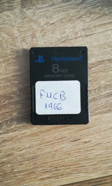 Ελληνικο μενού Κάρτα μνήμης ps2 γνήσια με FMCB ( MEMORY CARD FMCB ps2 fat, slim και για 9000x)