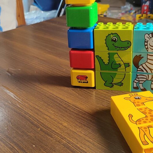 Lego Duplo Animal Puzzle Blocks set of 17 pieces like new