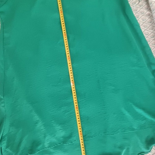 Women's green shirt dress like new, size XL, made in Italy