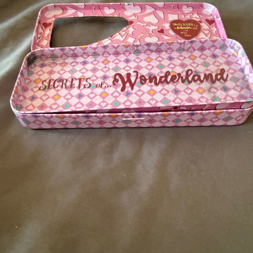 Santoro metal double compartment pencil case