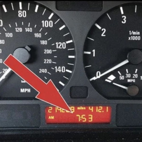 BMW E46 Clock Adjuster new repair part