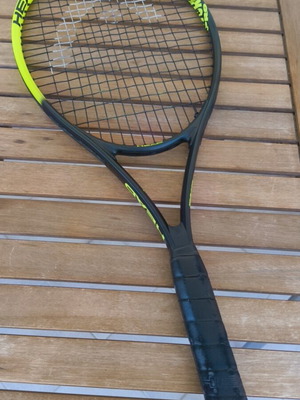 Head Tour Pro tennis racket like new, black-yellow