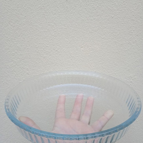Paşabahçe Borcam glass baking dish used, very good condition
