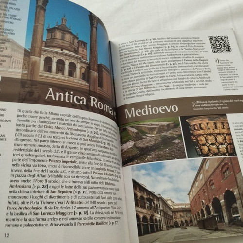 Italy Travel Pack with Milano Guide and Rome Map, like new