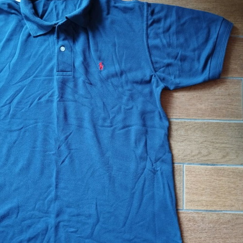 Polo Ralph Lauren blue red polo shirt XL used