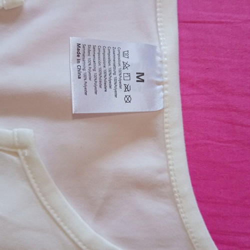 A-Style t-shirt, white, size M