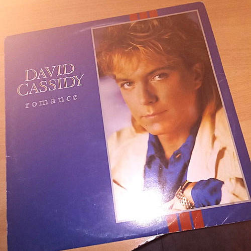 David Cassidy Romance vinyl record like new, pop genre