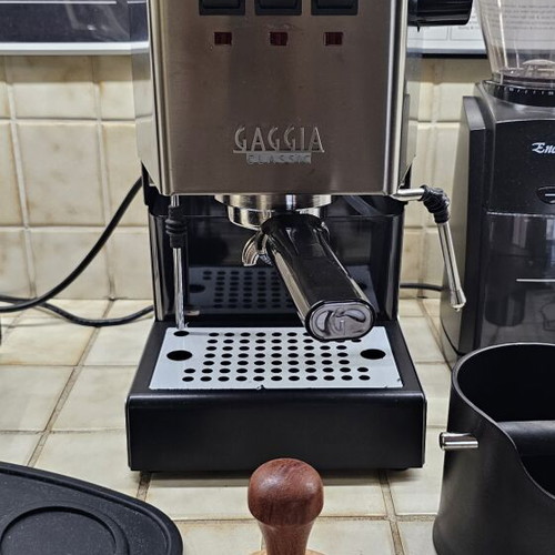 Gaggia Classic Espresso Machine 15bar pressure stainless steel like new