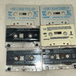 Cassette tapes set with Remos and Ramazzotti