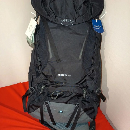 Osprey Kestrel 38 hiking backpack new, size L/XL, black