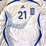  Φανέλα Εμφάνιση Εθνική Νέων Ελλάδα 2006-07 μέγεθος XL