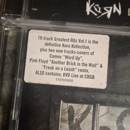 Korn CD collection like new with all studio albums and rare limited editions