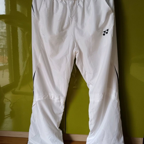 Yonex sports tracksuit white with black design size M men's new