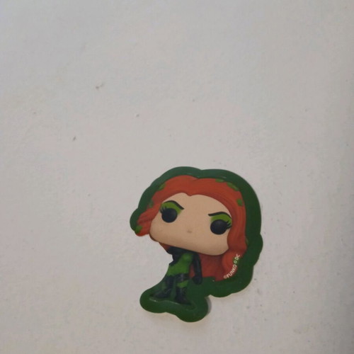 Kinder Joy Funko Pop! DC Poison Ivy used sticker