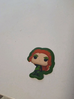 Kinder Joy Funko Pop! DC Poison Ivy μεταχειρισμένο αυτοκόλλητο