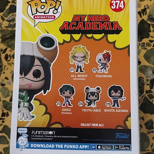 Funko Pop Animation Tsuyu Asui 374 2021 conversation exclusive new