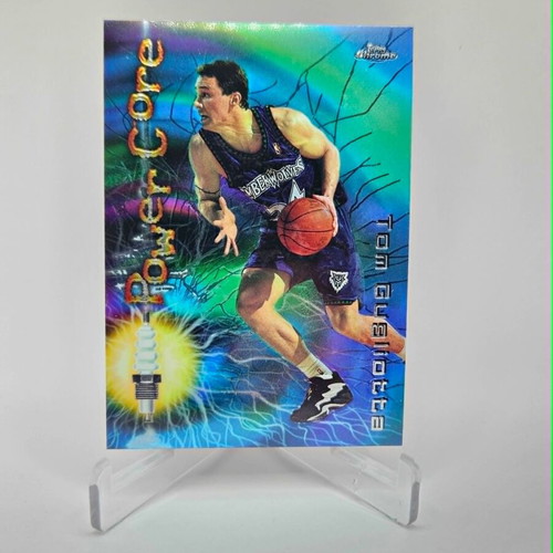 Topps Chrome Tom Gualiotta Power Core basketball card