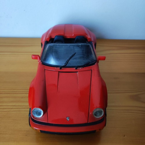 Vintage Porsche 911 Speedster Carrera κάμπριο Maisto 1:18 μεταχειρισμένο μεταλλικό μοντέλο