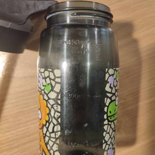 Laken kids water bottles used, set of 2 plastic