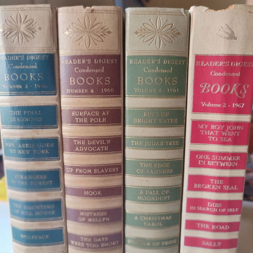 Reader's Digest Condensed Books used 4 volumes first edition