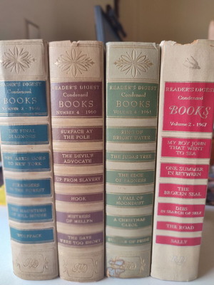 Reader's Digest Condensed Books used 4 volumes first edition