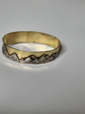 Handmade bracelet bronze arjanto new, unique piece