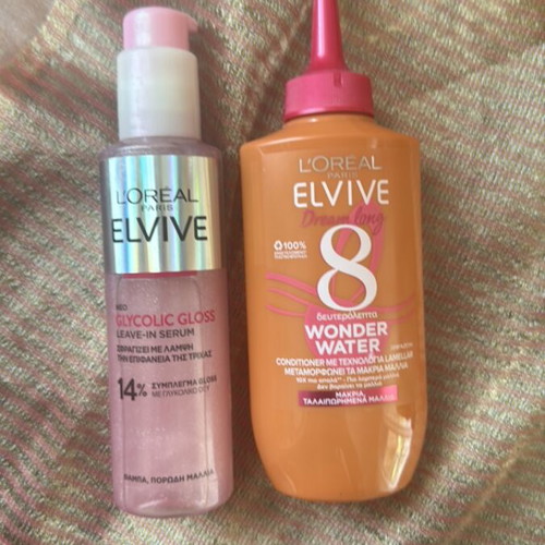L’Oréal Elvive Glycolic Gloss and Wonder Water set like new