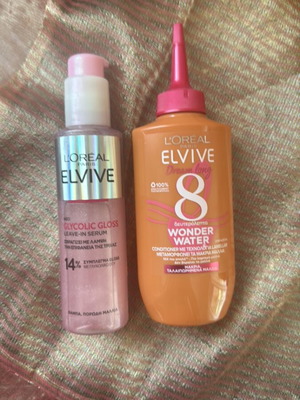 L’Oréal Elvive Glycolic Gloss and Wonder Water set like new