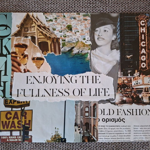 Handmade collage new
