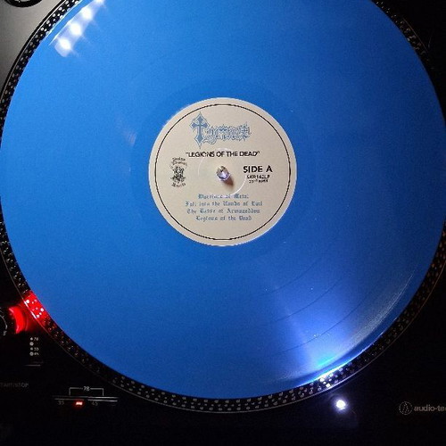 Tyrant Legions Of The Dead 2018 blue vinyl LP