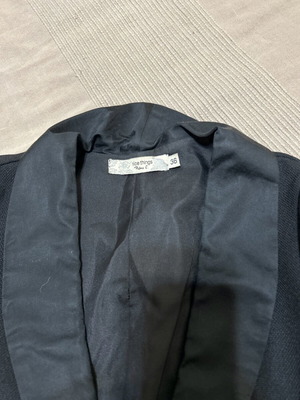 Nice Things Black Short Jacket With One Button Size S