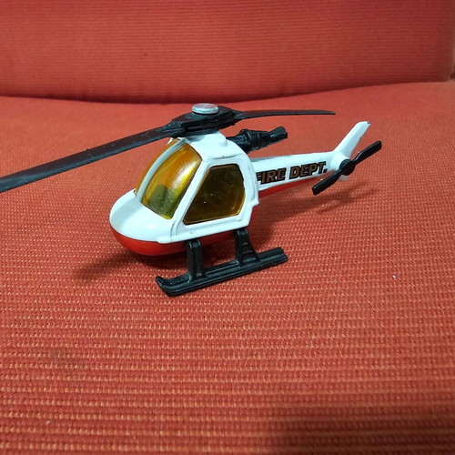Fire Dept Helicopter used