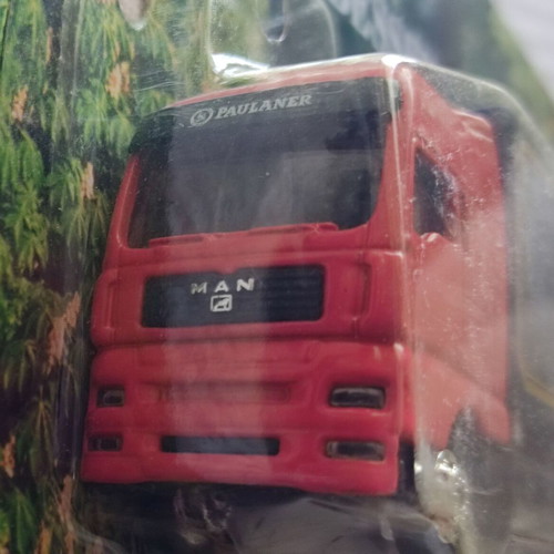 Paulaner beer advertising truck trailer H0 scale like new